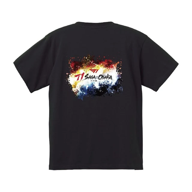 Tシャツ(黒)背面